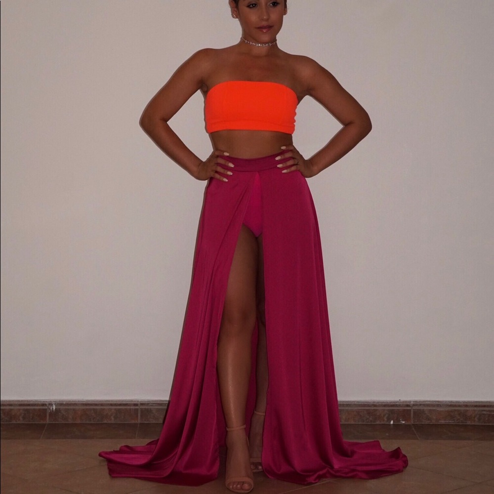 Bandeau and skirt